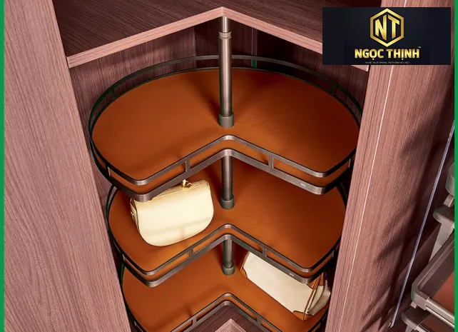 KỆ VẮT QUẦN ÁO TỦ GÓC HM-273 TẠI Long Tân